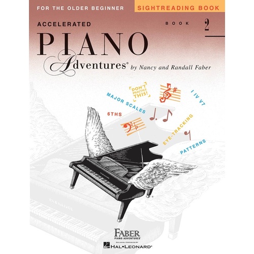 Accelerated Piano Adventures Sightreading Book 2 (Softcover Book)