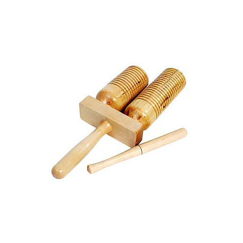 Guiro/Tone Block Double-Wood