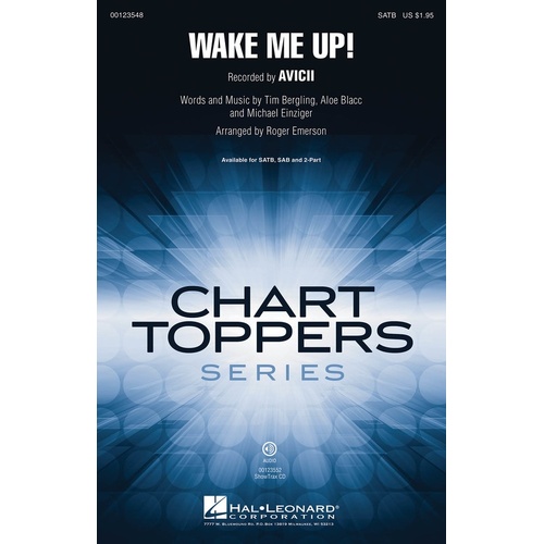 Wake Me Up ShowTrax CD (CD Only)