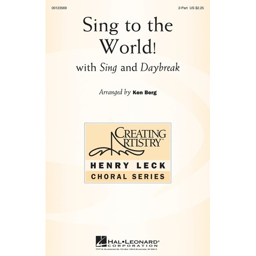Sing To The World 2Pt (Octavo)