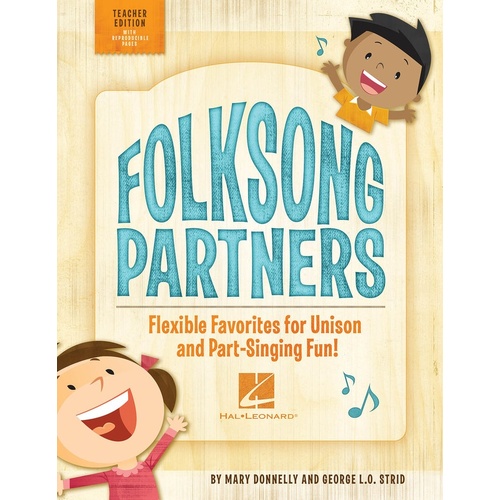 Folksong Partners Unison/Pts Perf/Acc CD Gr 1-6 (CD Only)