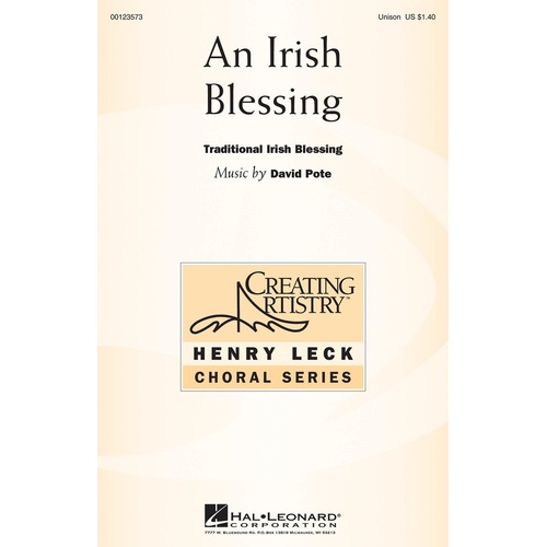 An Irish Blessing Unison (Octavo)