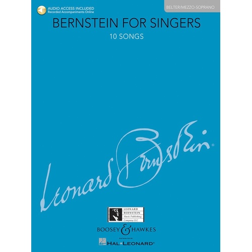 Bernstein For Singers Mezzo Book/Online Audio (Softcover Book/Online Audio)