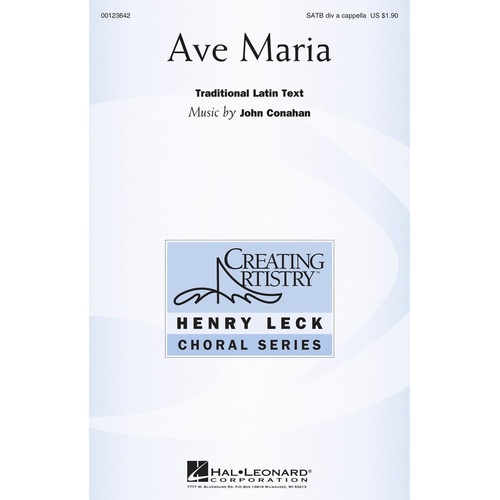 Ave Maria SATB Div A Cappella (Octavo)