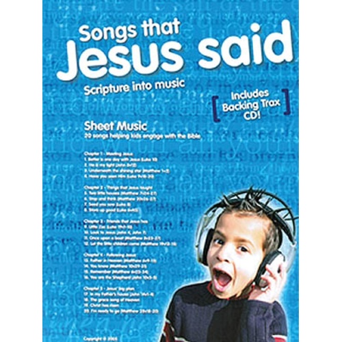 Songs That Jesus Said PVG Book/CD (Softcover Book/CD)
