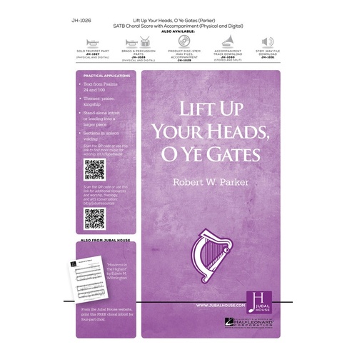 Lift Up Your Heads O Ye Gates Brass/Percussion Parts (Set of Parts)