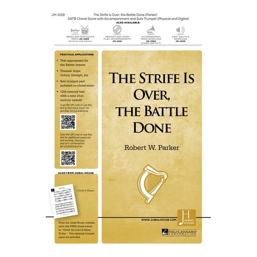 Strife Is Over The Battle Is Done SATB (Octavo)