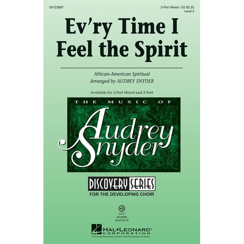 Ev'Ry Time I Feel The Spirit VoiceTrax CD (CD Only)