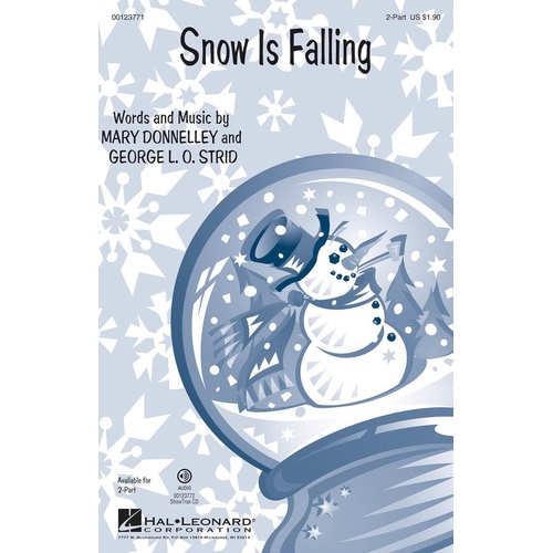 Snow Is Falling 2Pt (Octavo)