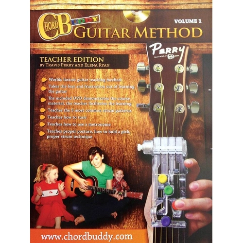ChordBuddy Guitar Method Vol 1 Teacher Edition Book/DVD
