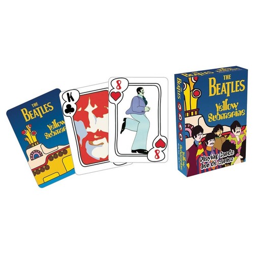 Playing Cards Beatles Yellow Submarine Single De