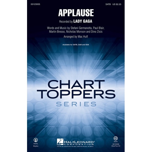 Applause SATB (Octavo)