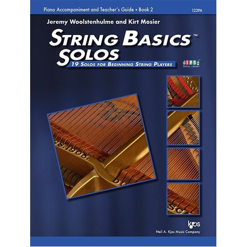 String Basics Solos Book 2 Piano Accompaniment Teacher's Guide
