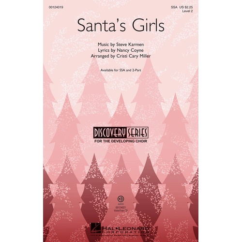 Santas Girls SSA (Octavo)