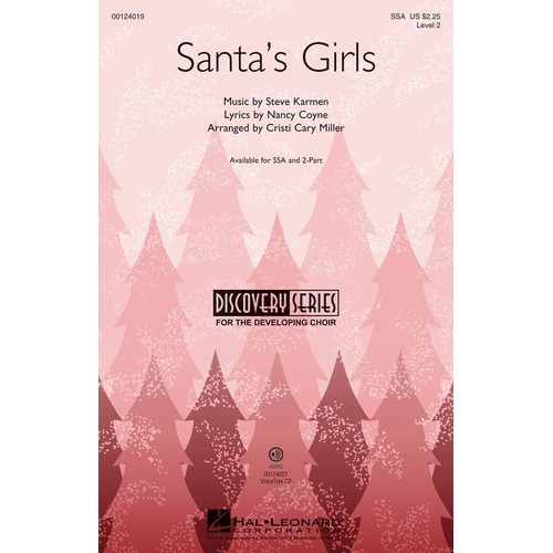 Santas Girls VoiceTrax CD (CD Only)
