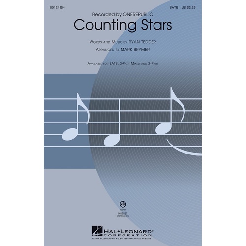 Counting Stars ShowTrax CD (CD Only)