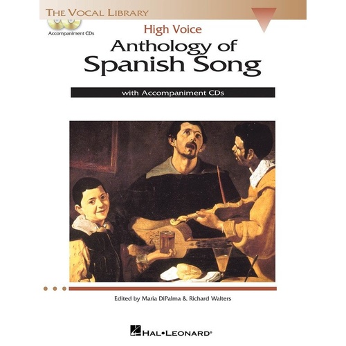 Anthology of Spanish Song - High Voice BK/OLA with Accompaniment Audio