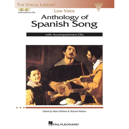 Anthology Of Spanish Song Low Voice Book/2CD (Softcover Book/CD)