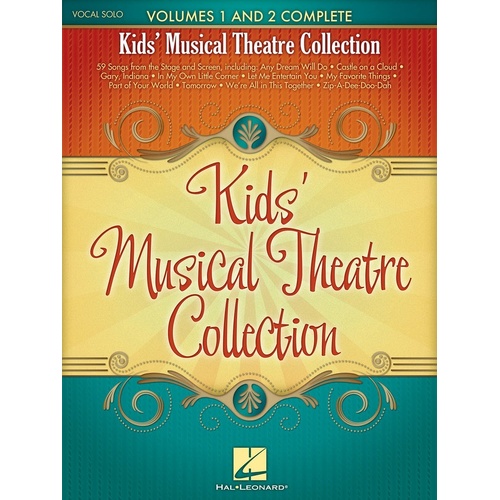 Kids Musical Theatre Collection V1 and V2 Comp Book (Softcover Book)