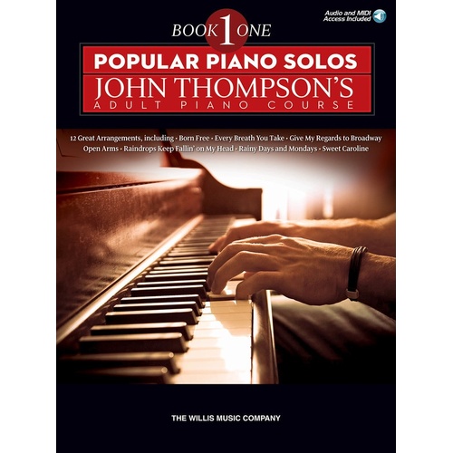 Popular Piano Solos Book 1 (Softcover Book/Online Audio)
