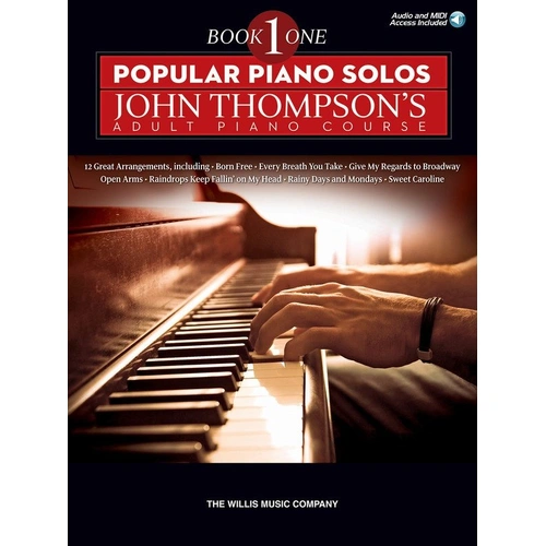 Popular Piano Solos Book 1 (Softcover Book/Online Audio)