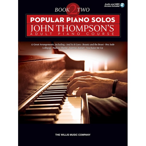 Popular Piano Solos Book 2 (Softcover Book/Online Audio)