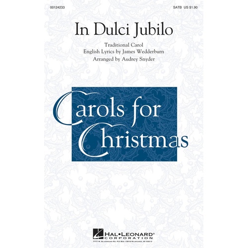 In Dulci Jubilo SATB (Octavo)