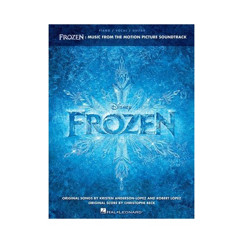 Frozen Songbook - Piano, Vocal & Guitar, 80 Pages, Hal Leonard, Features 11 Songs with Color Artwork from the Film