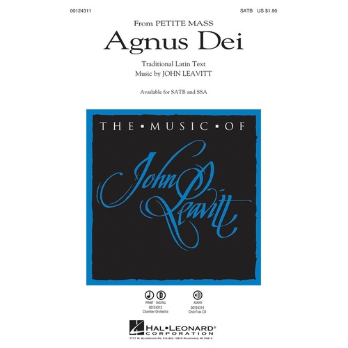 Agnus Dei SATB (Octavo)