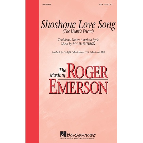 Shoshone Love Song SSA (Octavo)