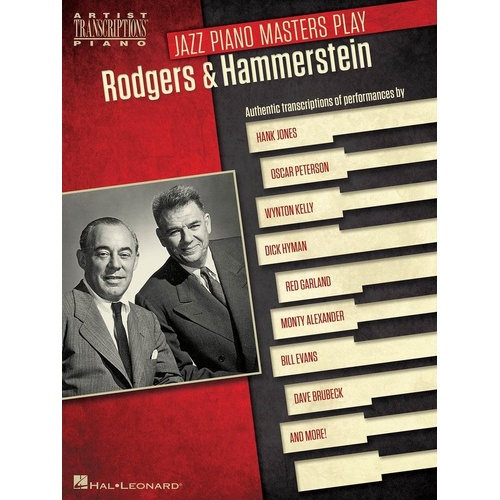 Jazz Piano Masters: Rodgers & Hammerstein Transcriptions