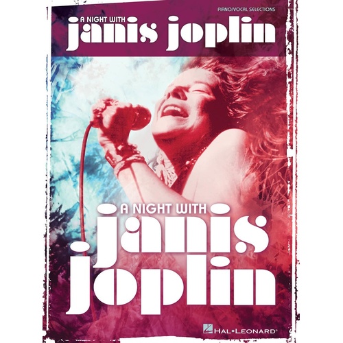A Night With Janis Joplin Vocal Selections (Softcover Book)