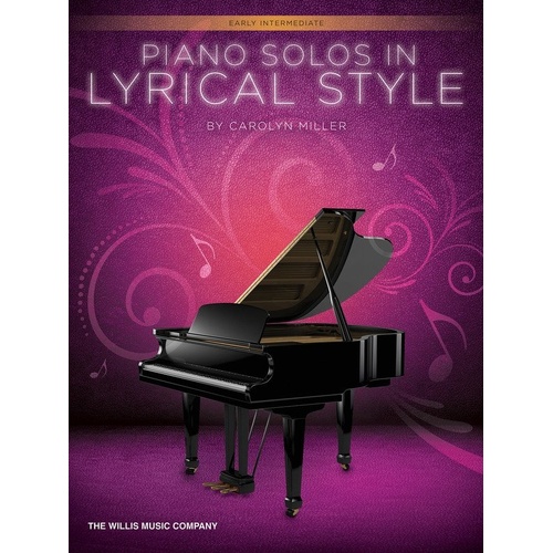 Piano Solos in Lyrical Style by Willis Music - 24 Pages
