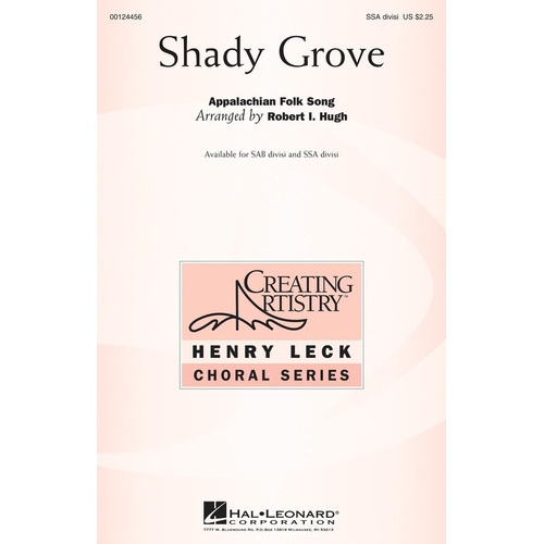 Shady Grove SSA (Octavo)