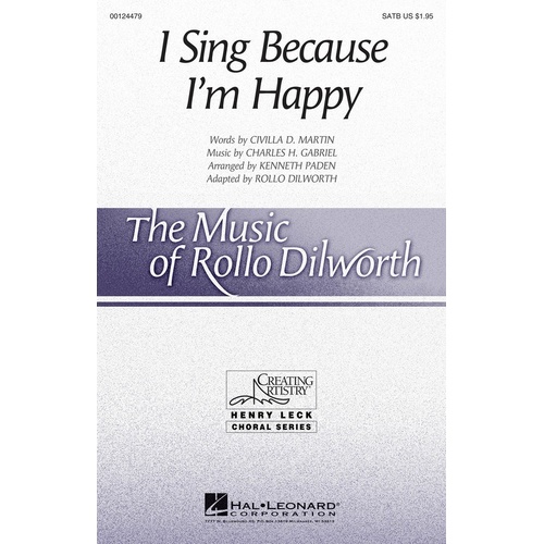 I Sing Because Im Happy SATB (Octavo)