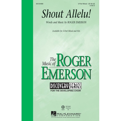 Shout Allelu! VoiceTrax CD (CD Only)