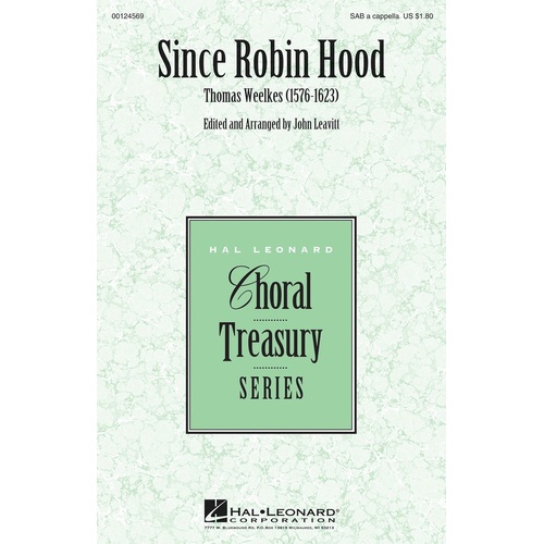 Since Robin Hood SAB A Cappella (Octavo)