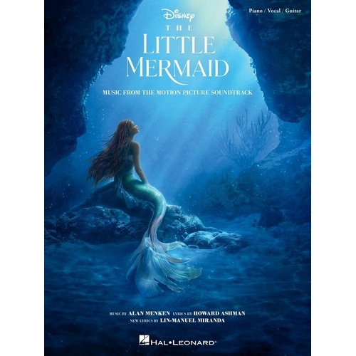 The Little Mermaid 2023 Movie Soundtrack Piano, Vocal & Guitar Songbook