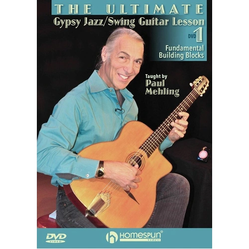 Ultimate Gypsy Jazz Swing Guitar Lesson DVD 1 by Paul Mehling