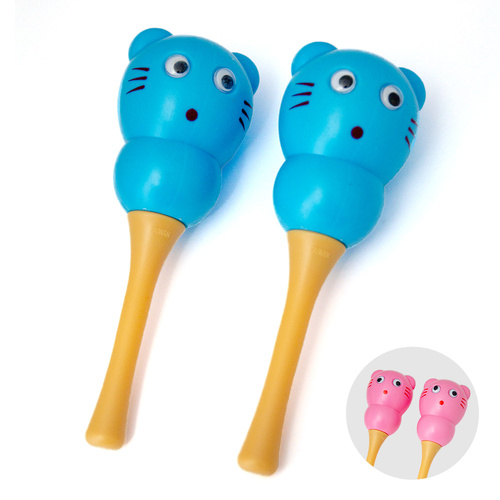 Kiki Bear Shape Maracas Set 15.5cm x 5cm