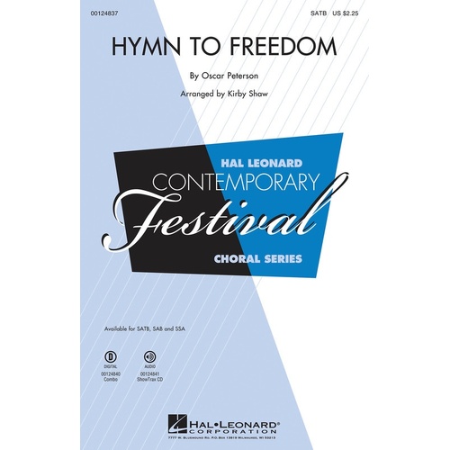 Hymn To Freedom SATB (Octavo)