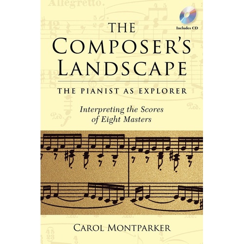 Composers Landscape Pianist As Explorer (Softcover Book/CD)