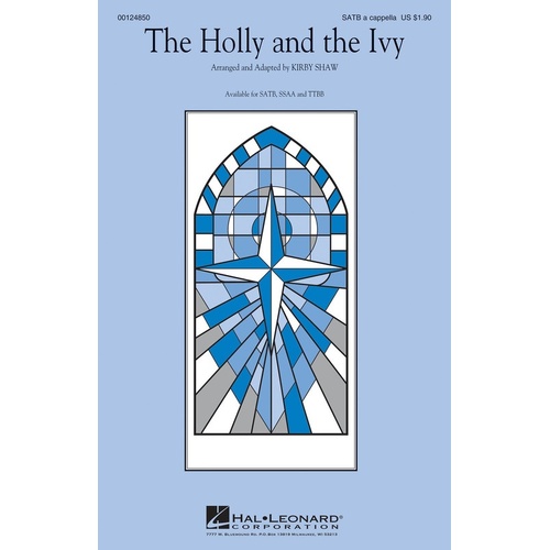 Holly And The Ivy SATB A Cappella (Octavo)