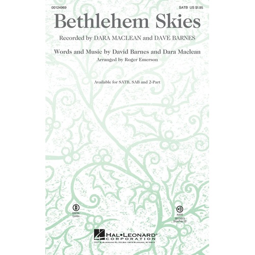 Bethlehem Skies ShowTrax CD (CD Only)