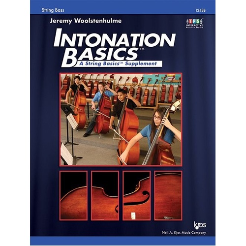 Intonation Basics for Double Bass by Jeremy Woolstenhulme - 48 Pages, Includes Instructional Videos, Suitable for 1st Year and Beyond