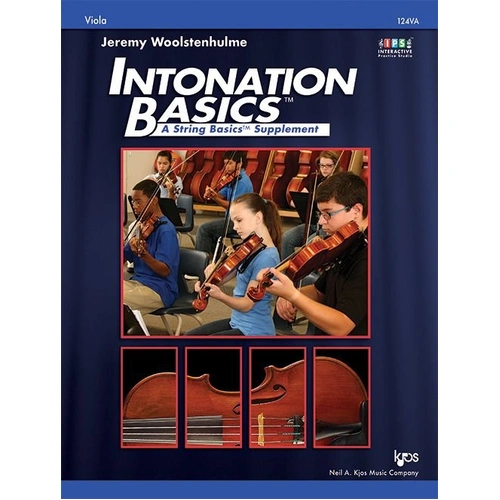Intonation Basics for Viola by Jeremy Woolstenhulme - 48 Pages, Includes Instructional Videos, Supports Ensemble Learning