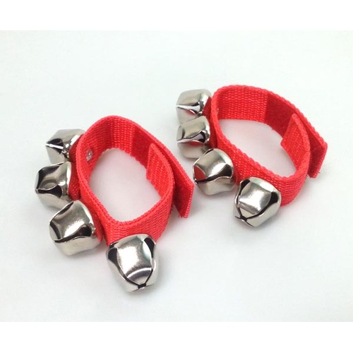 Wrist Bells-4 Bells (Pair with velcro)