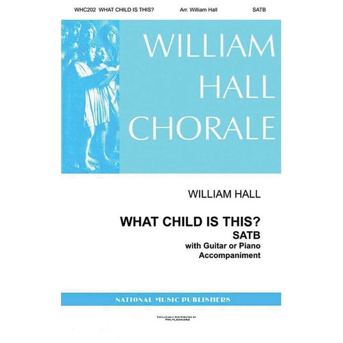 What Child Is This SATB Divisi (Octavo)