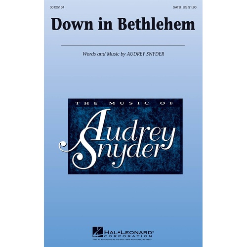 Down In Bethlehem SATB (Octavo)