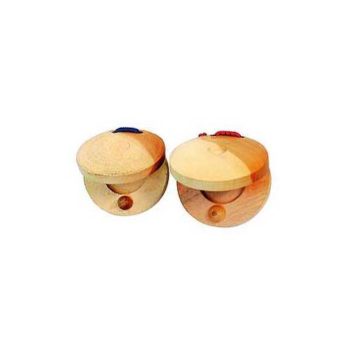 Hand Castanets-Wood (Natural)
